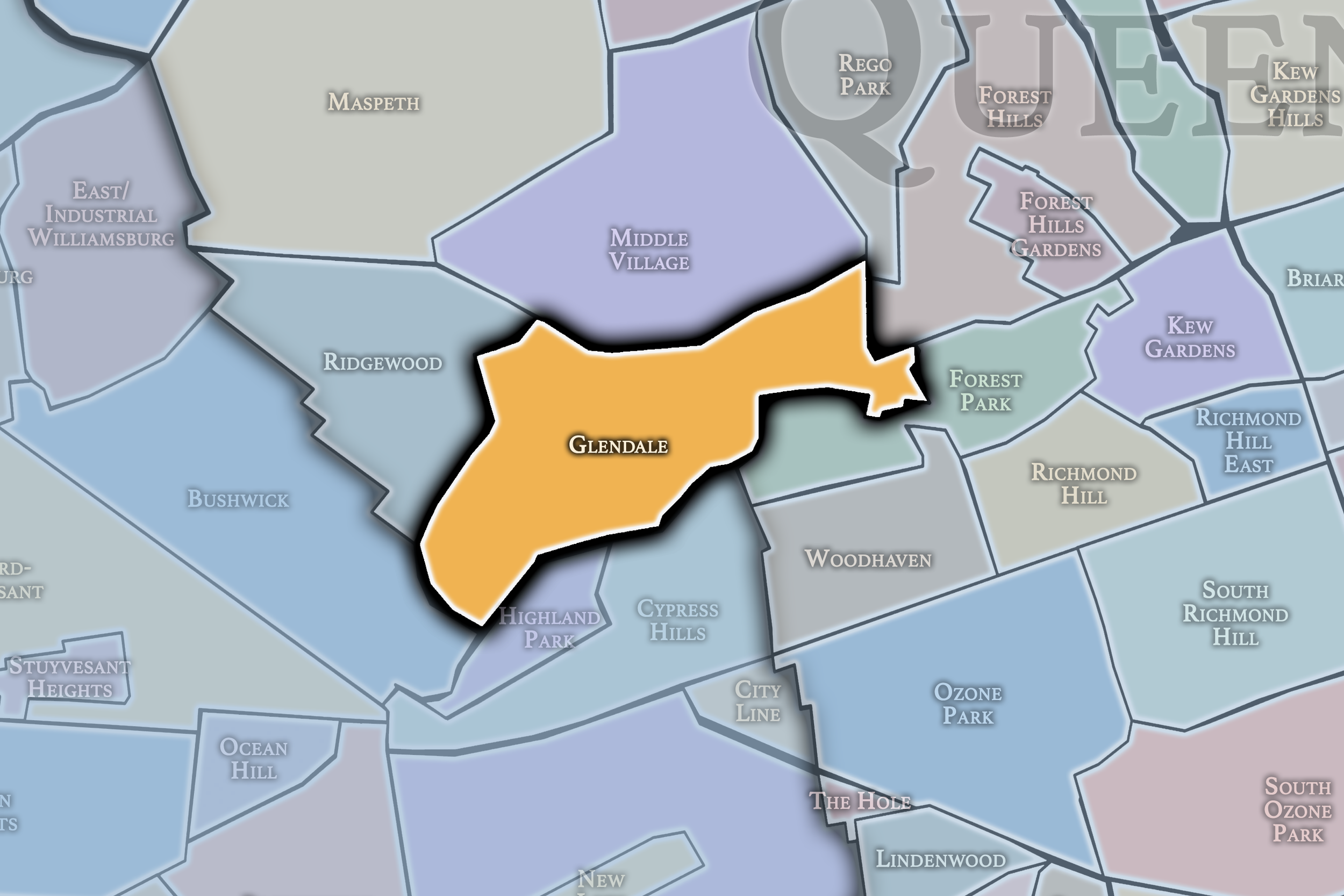 Glendale neighborhood map — We Pipe LLC service area